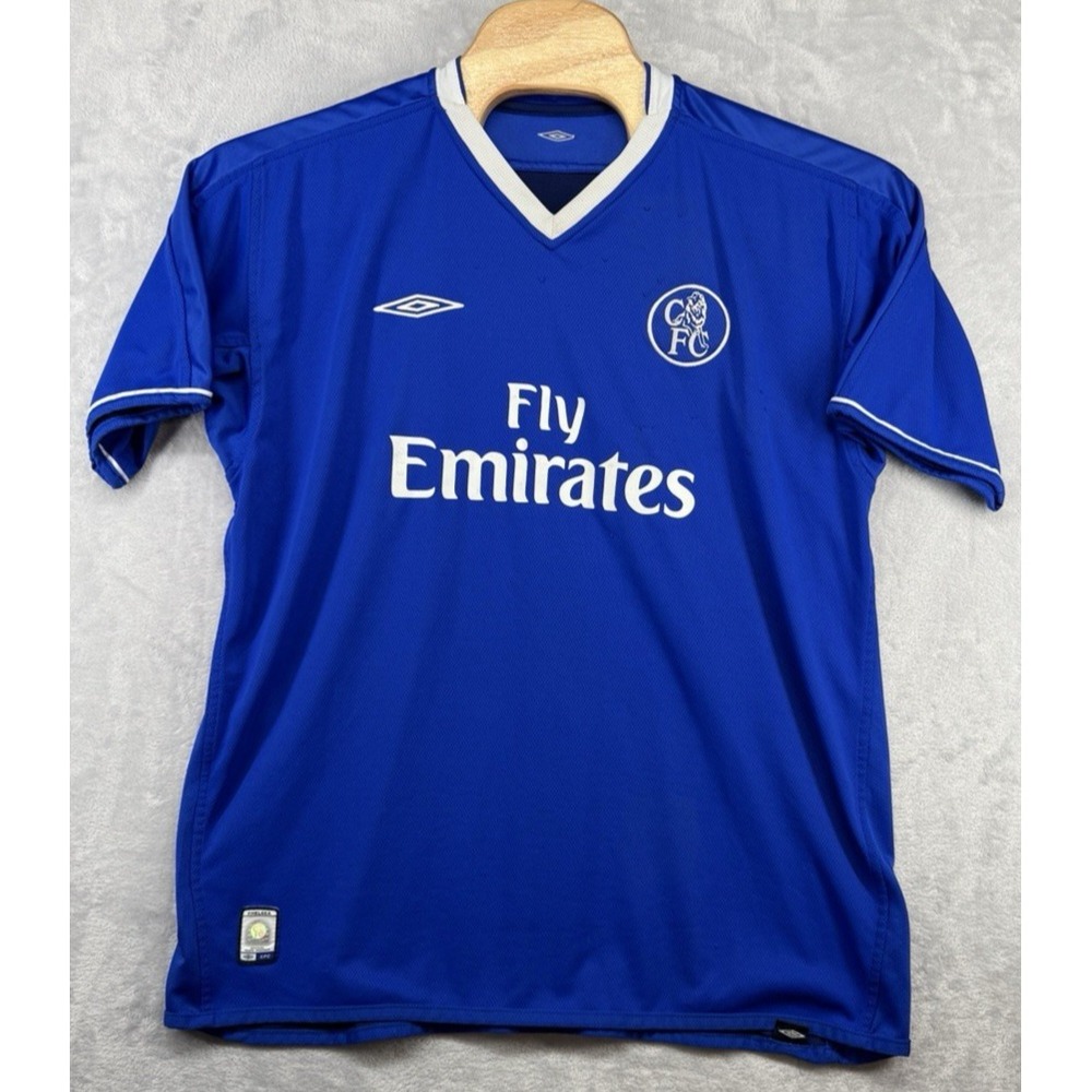 VTG Umbro Chelsea Jersey Home Football Shirt 2003 2005 Reversible XL RARE READ